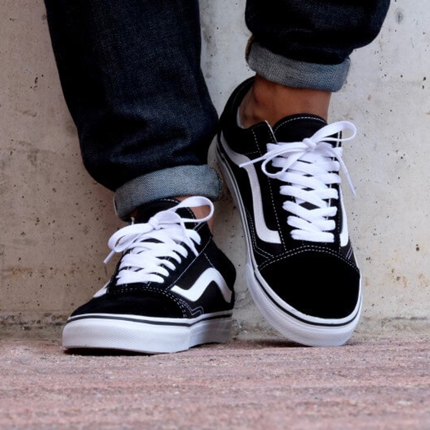 Ghete Vans Old Skool Black White VN000D3HY28 PROSPORT MD