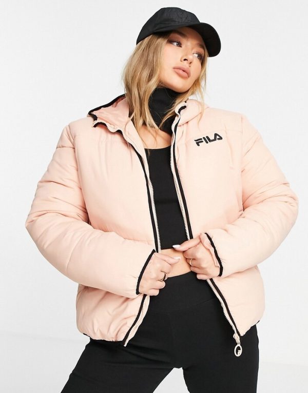 Pink fila jacket hotsell