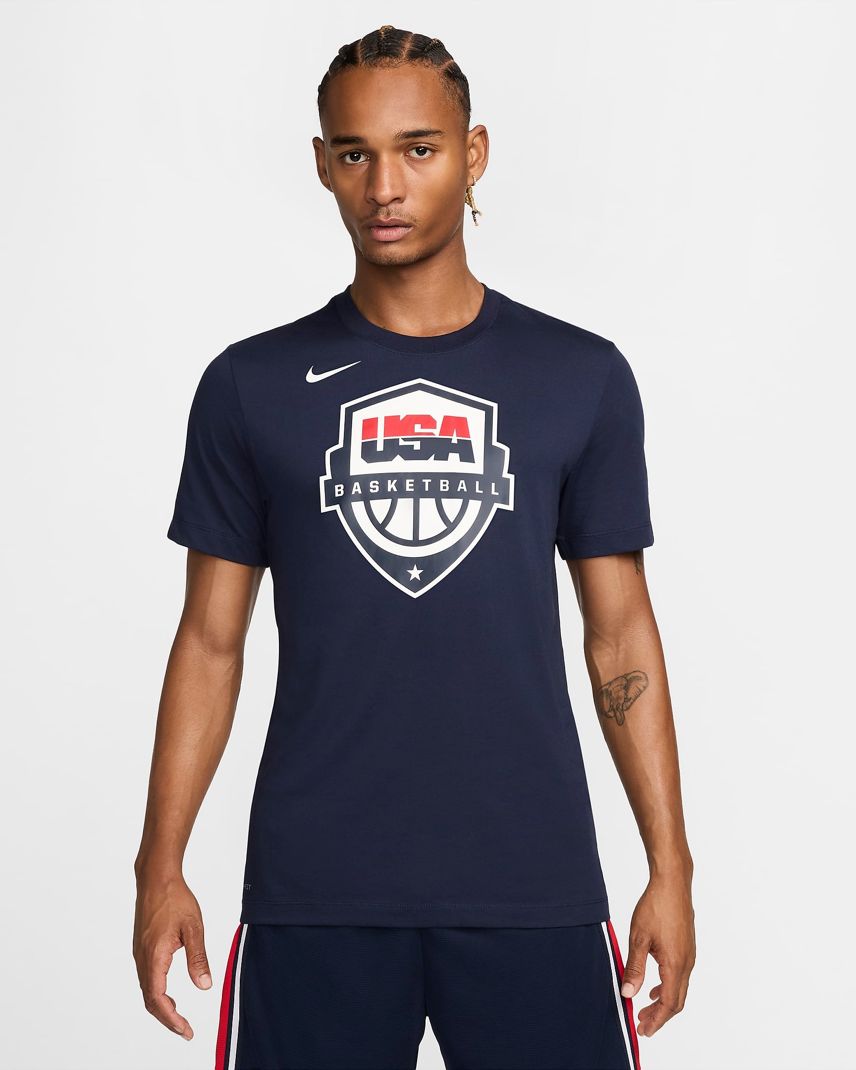 Tricou Nike USAB Dri FIT Basketball T shirt FQ3634 451 PROSPORT MD